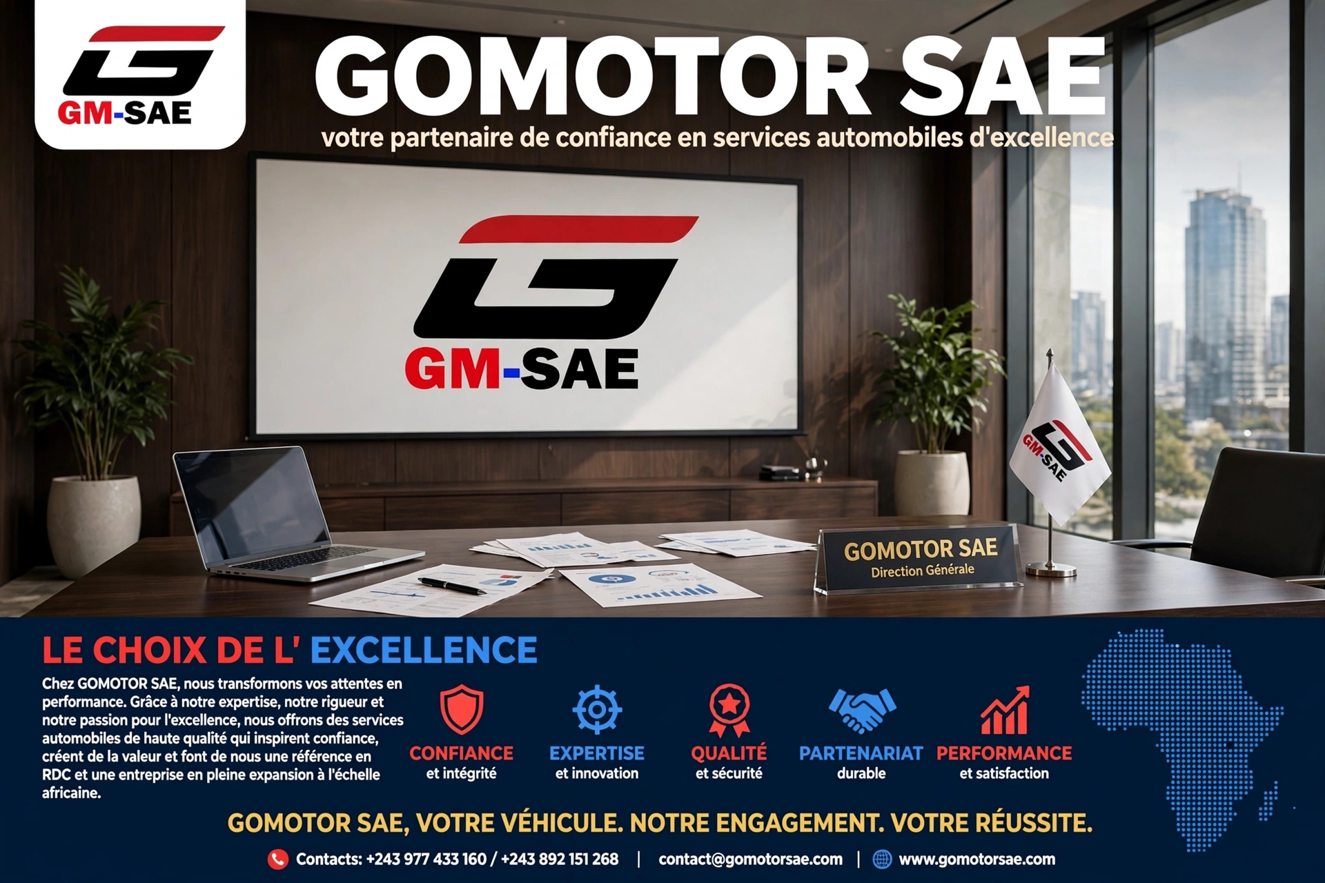 GOMOTOR SAE - LE CHOIX DE L’EXCELLENCE